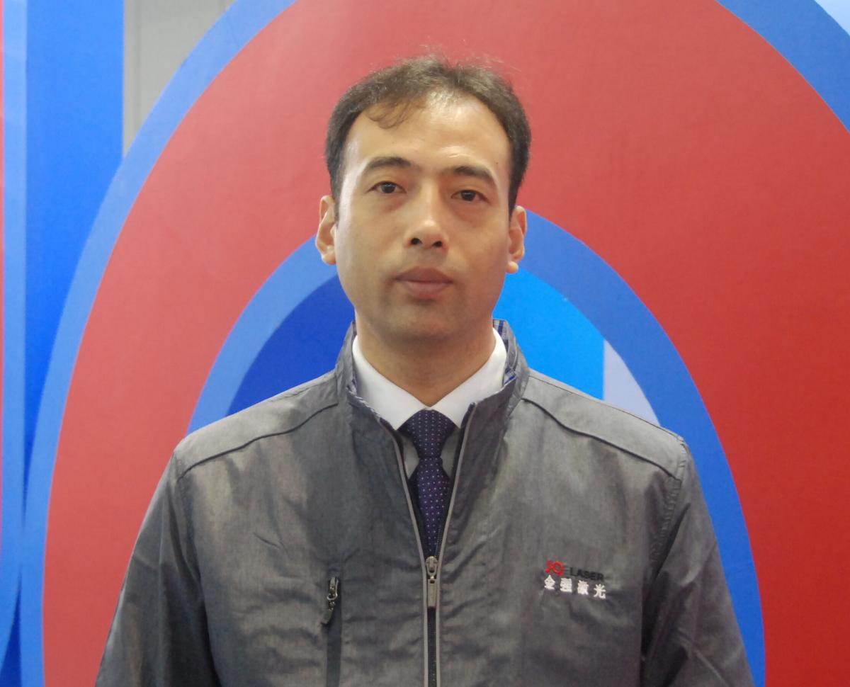 趙方強,濟南金強激光數控設備有限公司董事長