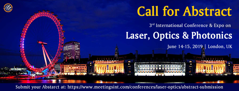 3rd International Conference & Expo on Laser第三屆國際激光、光學與光子會議