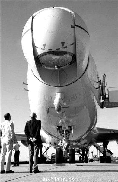激光武器的功率非常大，機載激光武器系統就像空中發電機。